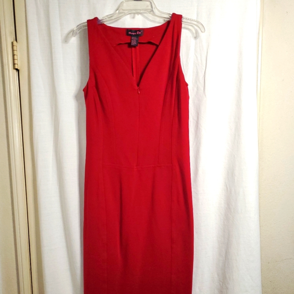 Red dress